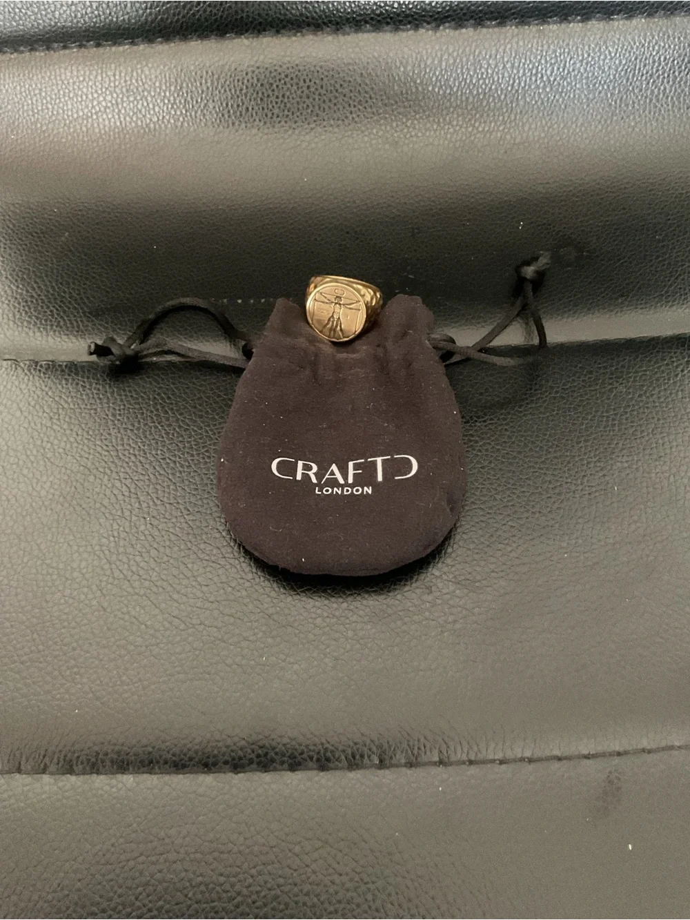 Craft London Gold Men ring